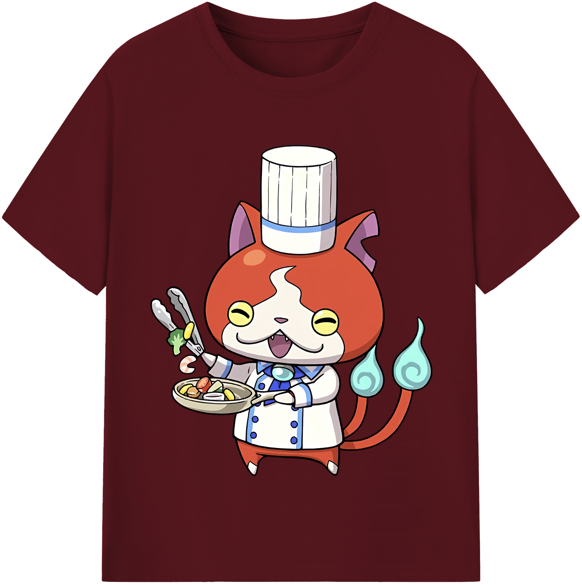 （画像用） 妖怪ウォッチ Yo-kai Watch 綿100％半袖Tシャツ（フロントプリント）